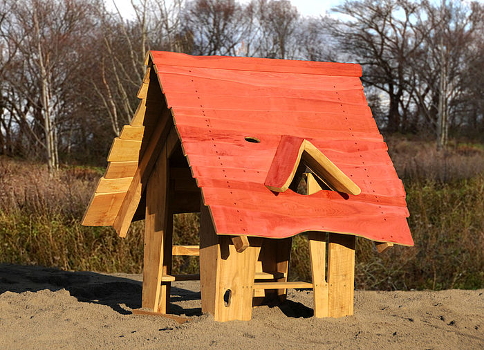 Farm House Playhouse Made Of Robinia Wood Ziegler Spielplätze