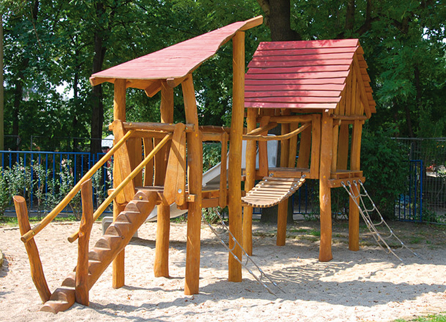 Spielburg Kindergarten geeignet - Ziegler Spielplätze